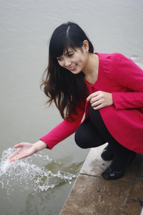 Diệu Linh từng tham gia cuộc thi Miss teen 2010